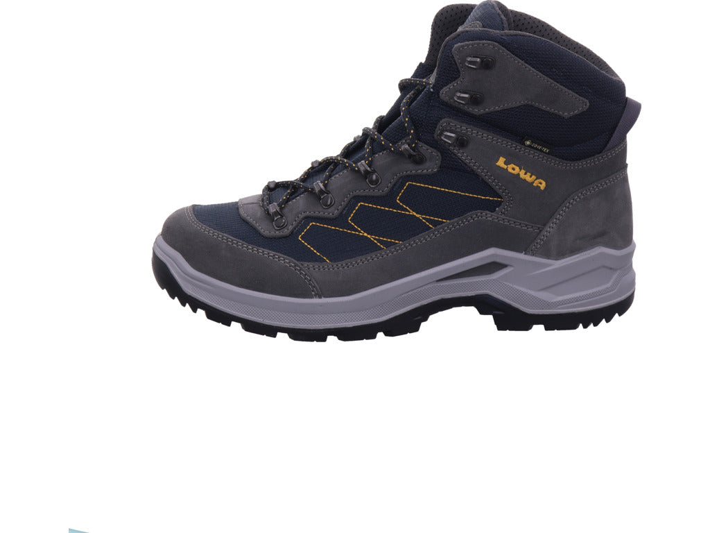 Pánské turistické boty Lowa Corus GTX Mid v šedé barvě