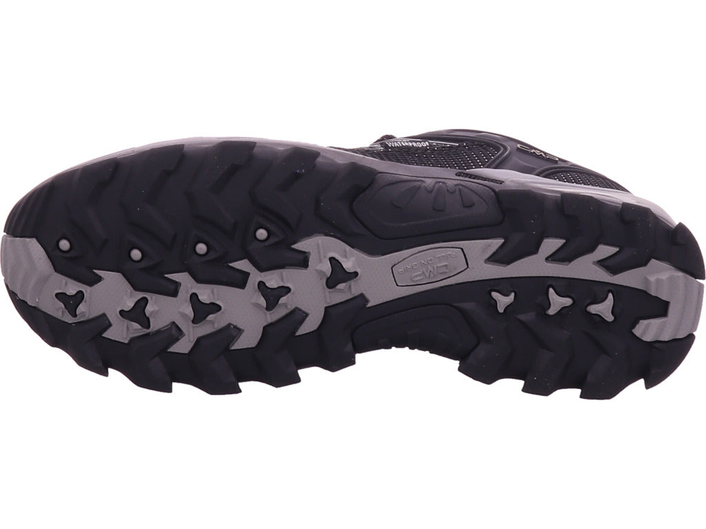 CMP Herren Wanderschuh Rigel Low Trekking Shoe Wp in schwarz