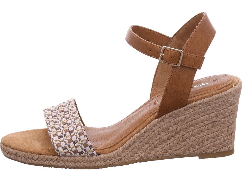 Tamaris Damen Sandalette  in braun
