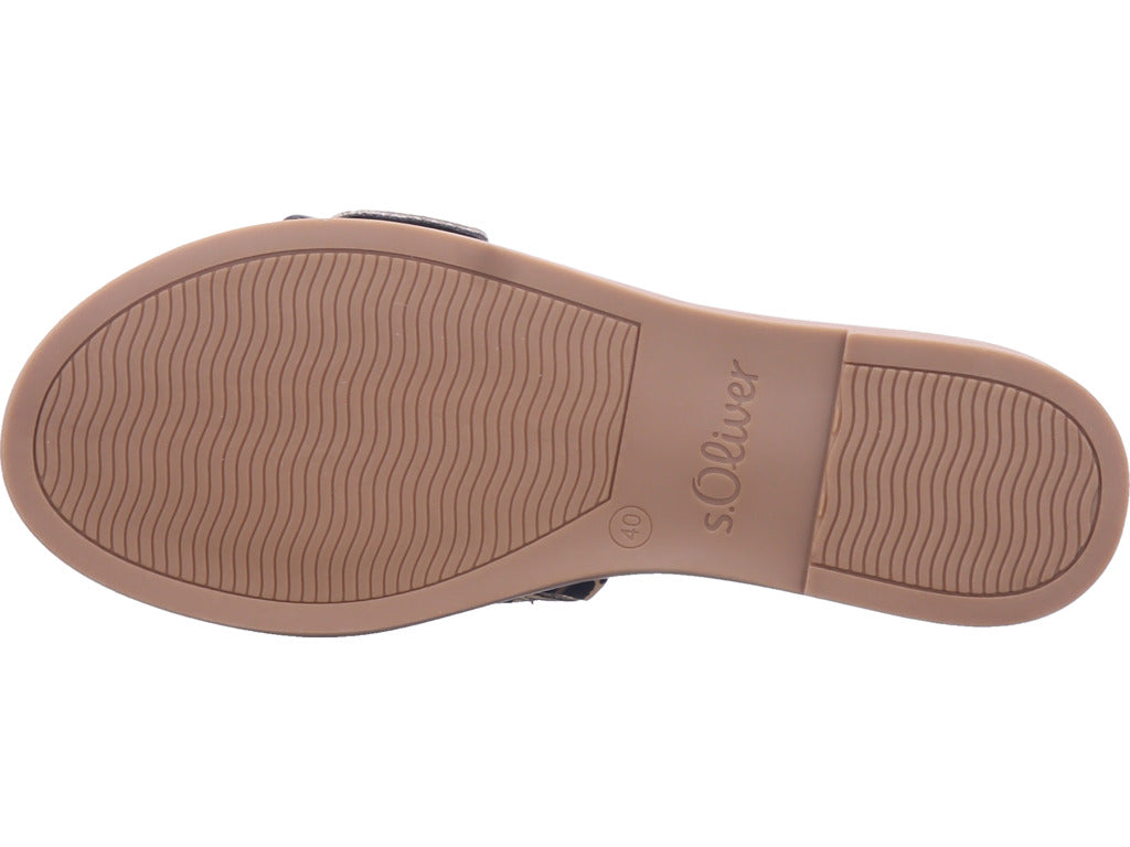 s.Oliver Damen Pantolette  in beige