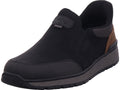 Rieker men's slippers Hwk men's low shoes in black
