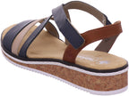 Rieker Damen  Fsk Damen Sandalen in blau