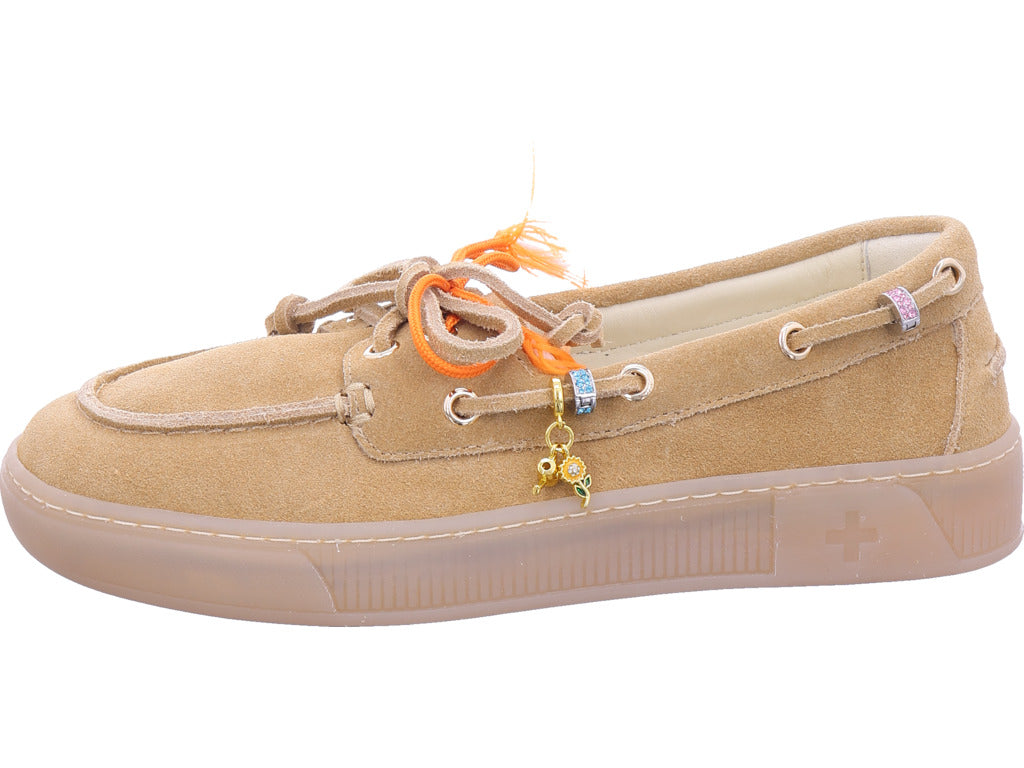 GIO+ Damen Slipper  in braun