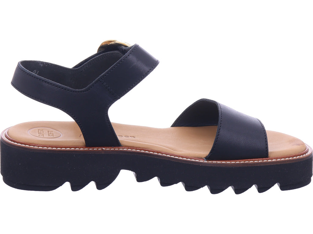 paul green Damen Sandalette  in schwarz