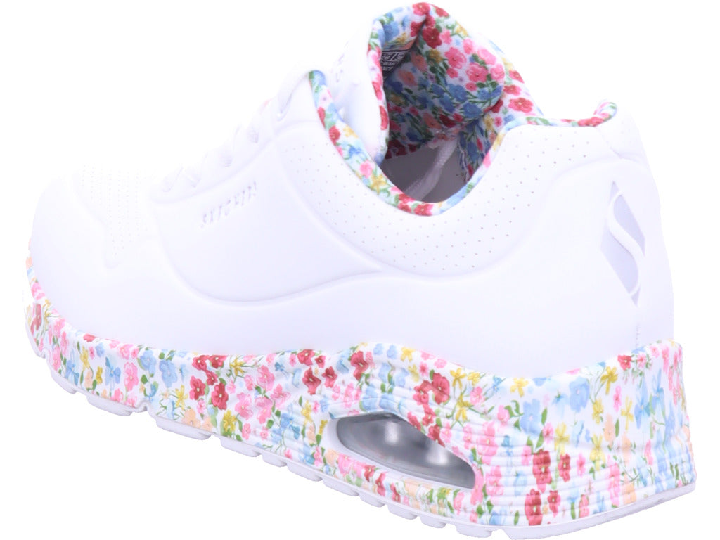 SKECHERS Damen Sneaker Uno Majestic in weiß