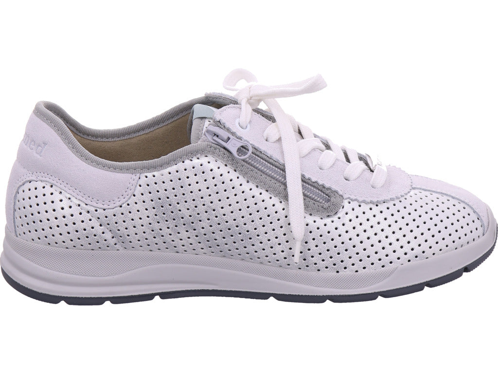 Varomed Damen Stiefelette Windsor Summer Sneaker in silber