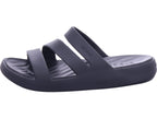 Crocs Damen Badeschuh Getaway Strappy in schwarz