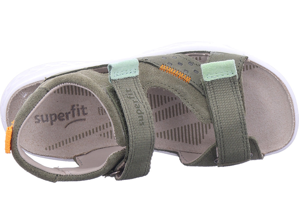 Superfit Jungen Sandalette Lagoon Midi in grün