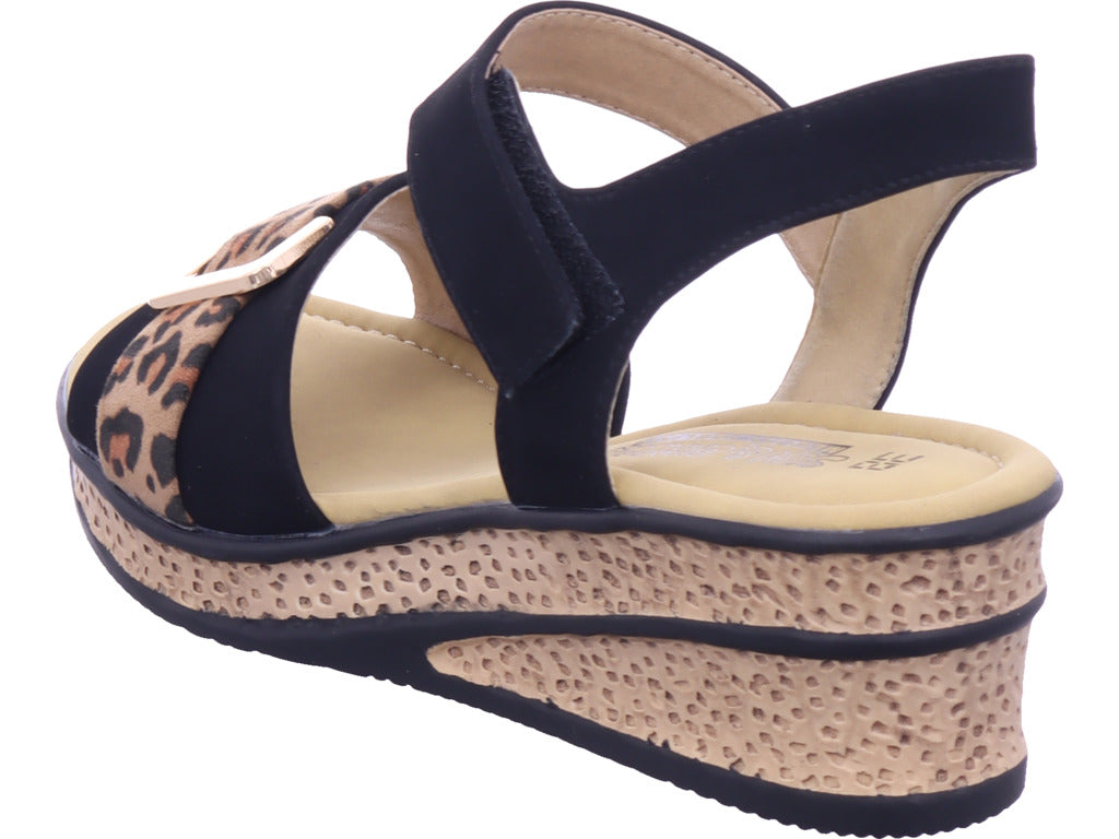 shoe-world Damen   in schwarz