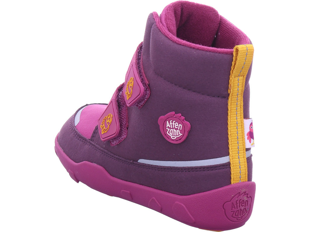 Affenzahn Mädchen Moonboot Vogel in lila