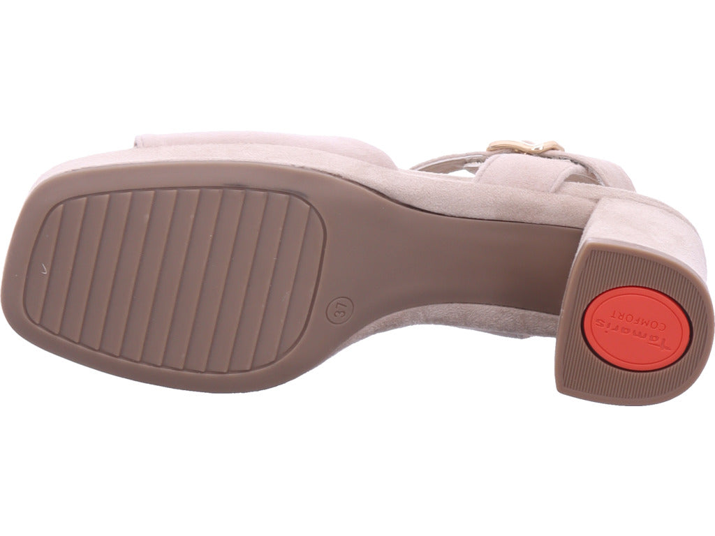 Tamaris Comfort Damen Sandalette  in beige