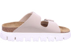 Birkenstock women's Arizona Pap Chunky in beige