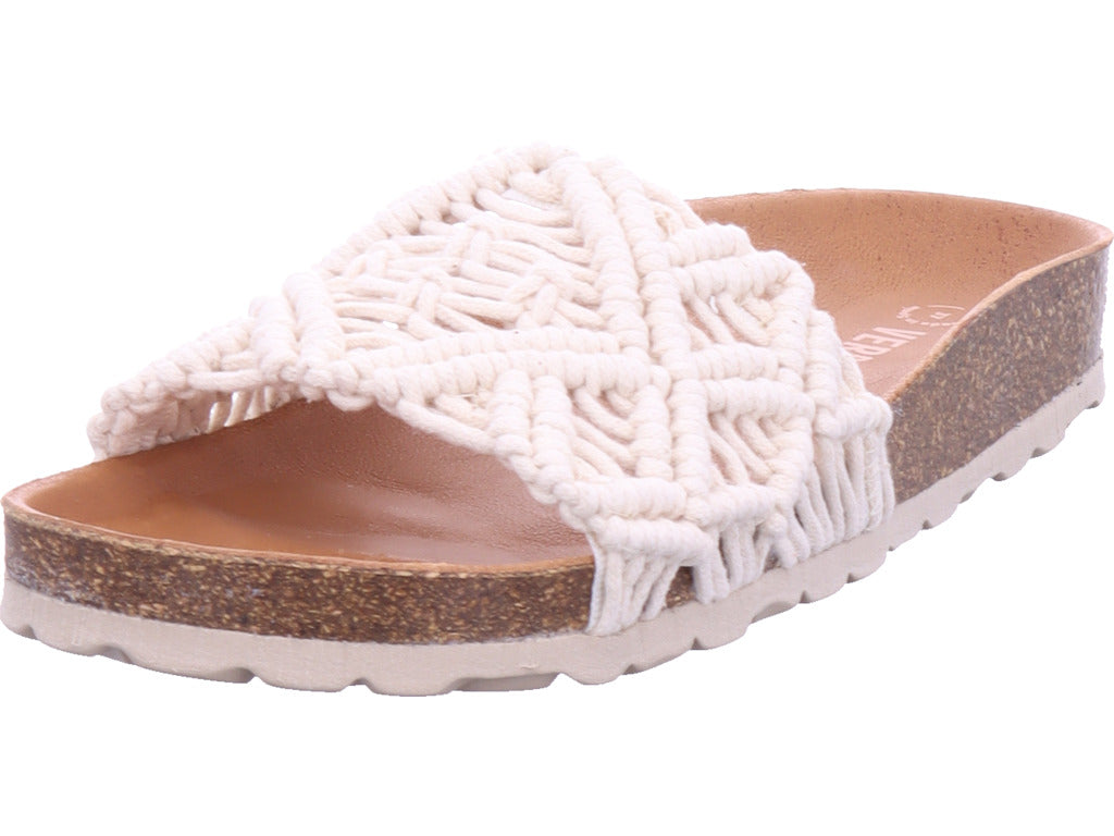 Verbenas Damen Pantolette  in beige