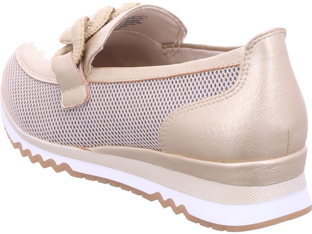 Marco Tozzi Damen Slipper  in gold