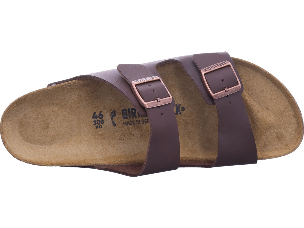 Birkenstock Herren Pantolette Arizona Bs in braun