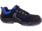 Pánská pracovní obuv Leopard, bezpečnostní gelová obuv S3 v černé barvě