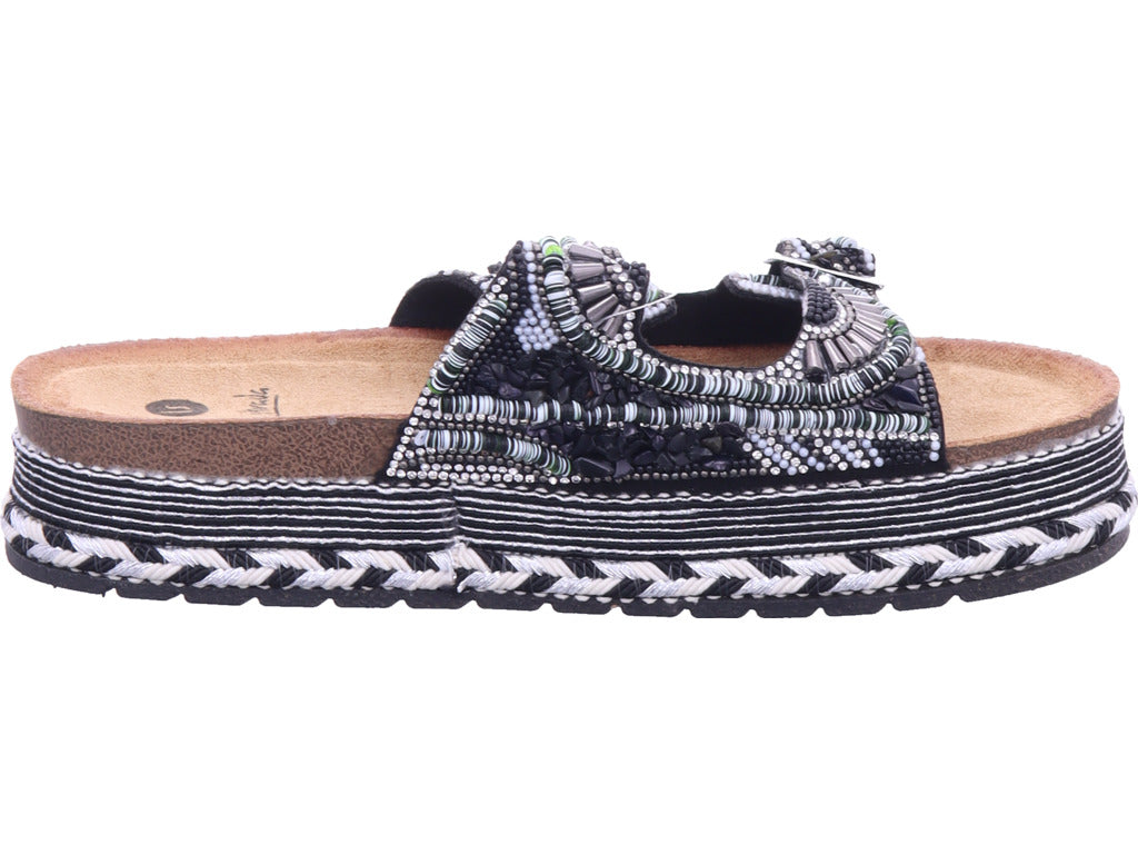 La Strada Damen Pantolette  in schwarz