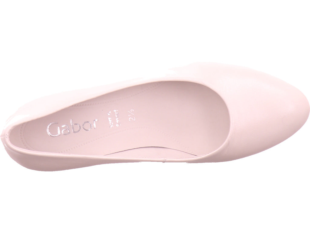 Gabor Damen Pump Kapsel-Koll in weiß