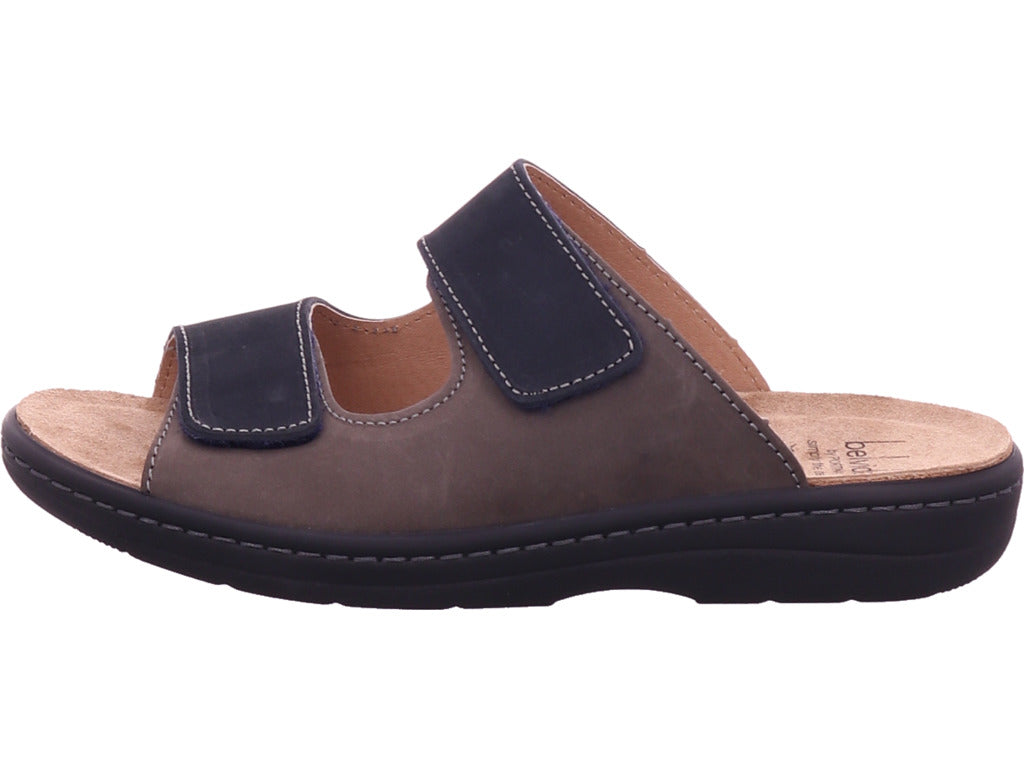 Belvida Herren Pantolette  in braun