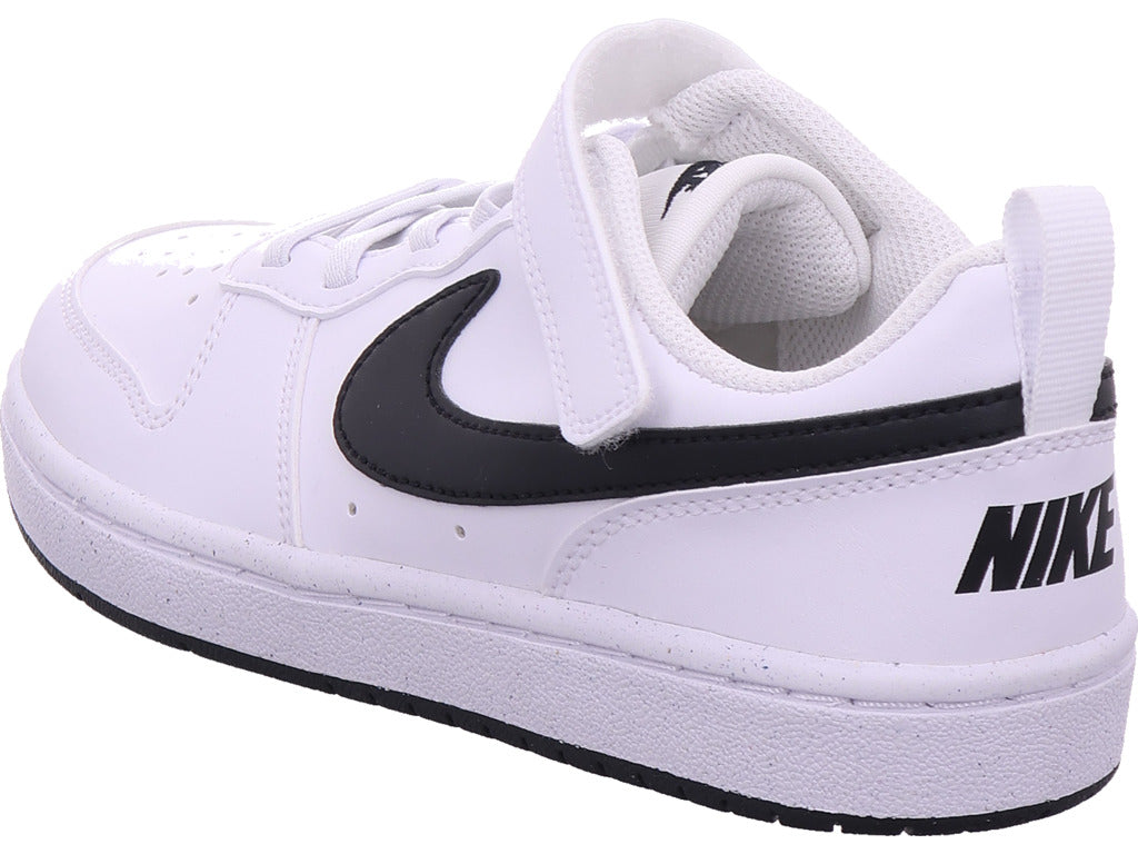 Nike Jungen Halbschuh Court Borough Low Recraft in weiß
