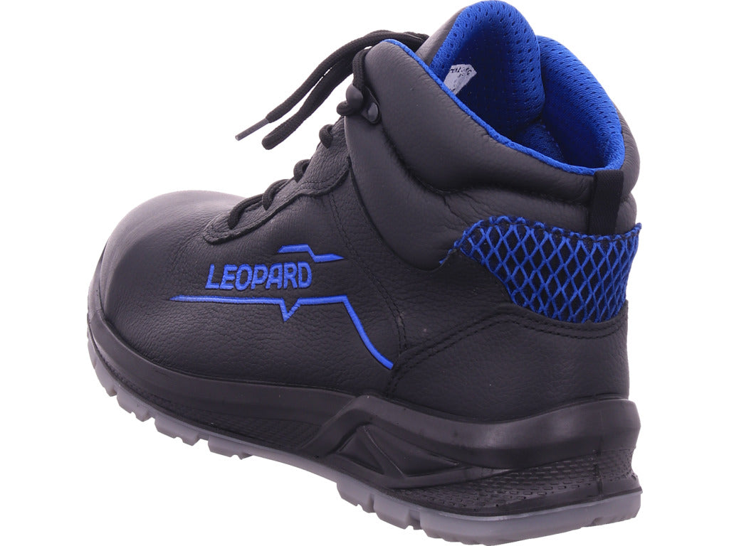 Leopard Herren Arbeitsschuh  in schwarz