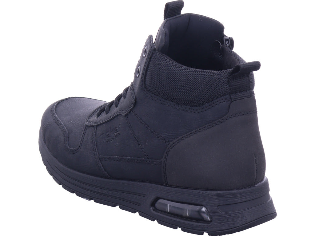 Rieker men's lace-up boots Hwk men's boots in black