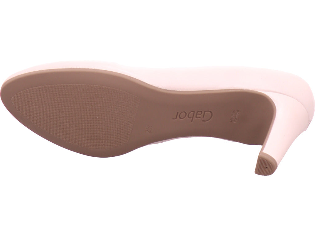 Gabor Damen Pump Kapsel-Koll in weiß