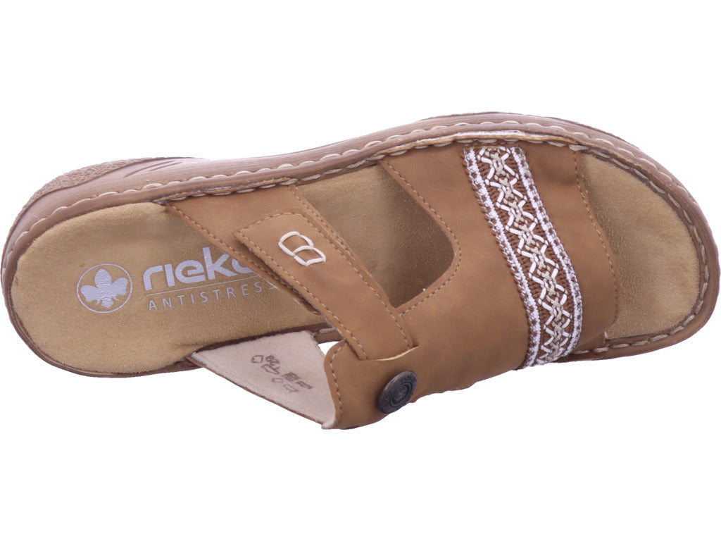 Rieker Damen  Fsk Damen Sandalen in braun