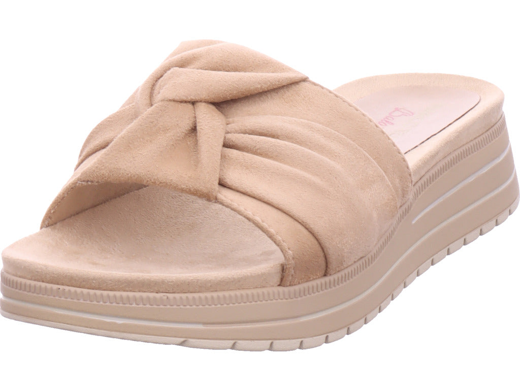 Marco Tozzi Damen Pantolette  in beige