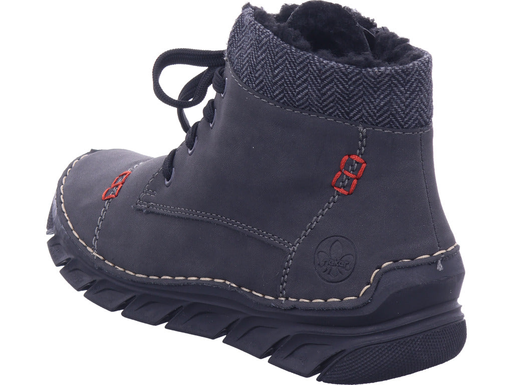 Rieker   Hwk Damen Stiefel in grau