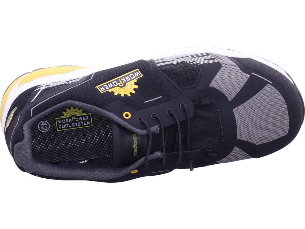 WorkPower Herren Halbschuh Tioga S1P in schwarz