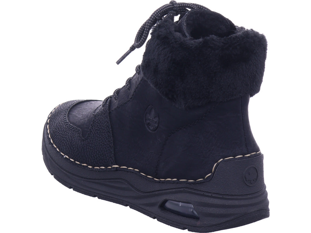 Dámské boty Rieker Hwk v černé barvě