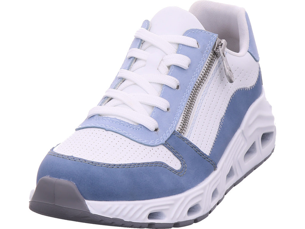 Rieker women's sneakers Fsk women's low shoes in white