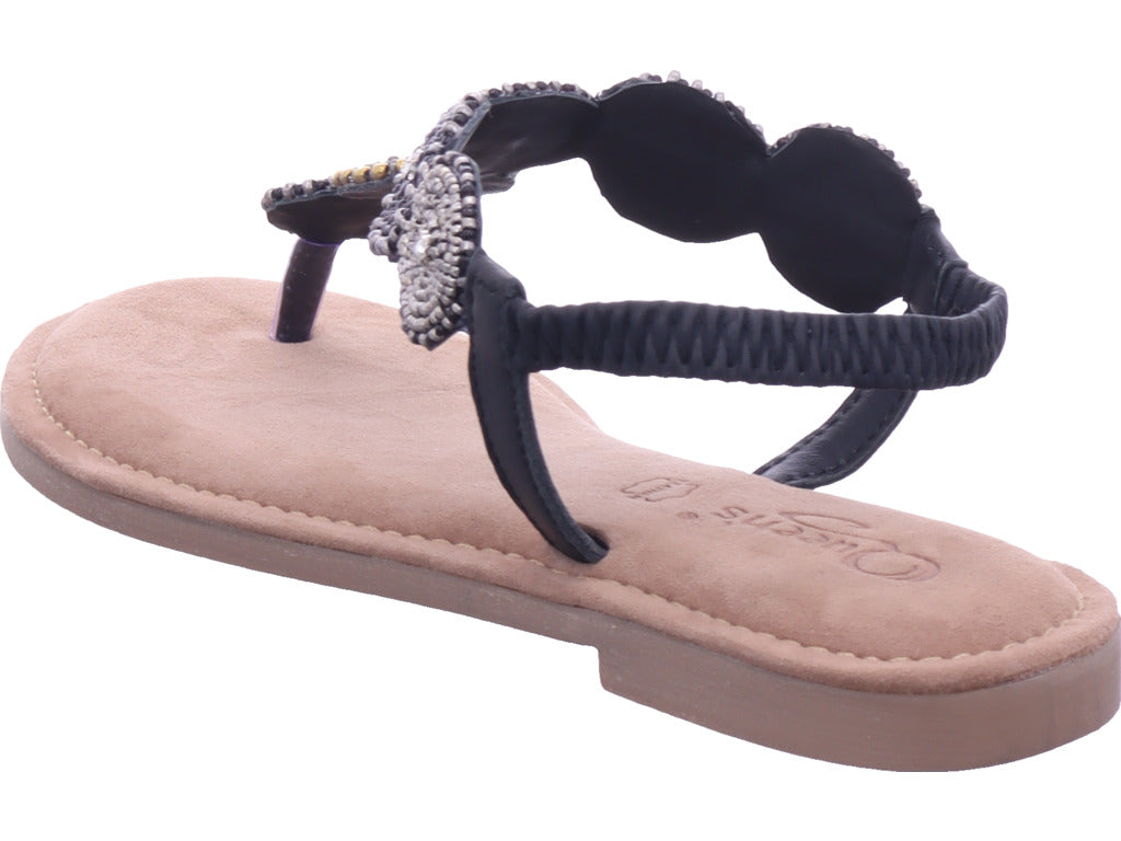 Queens Damen   in schwarz