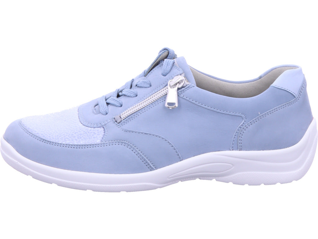 Waldläufer Damen Halbschuh  in blau