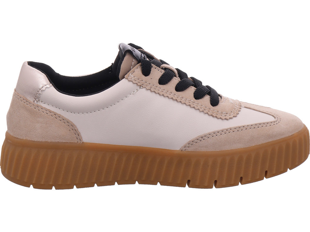 Tamaris Comfort women's sneakers in beige
