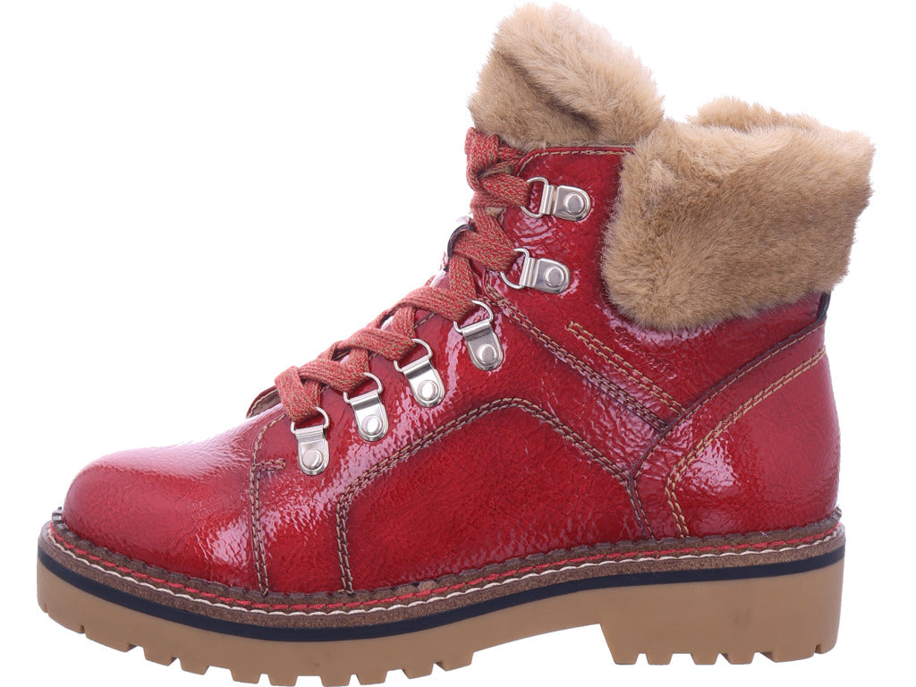 Dámské boty Tamaris M2626343 v červené barvě