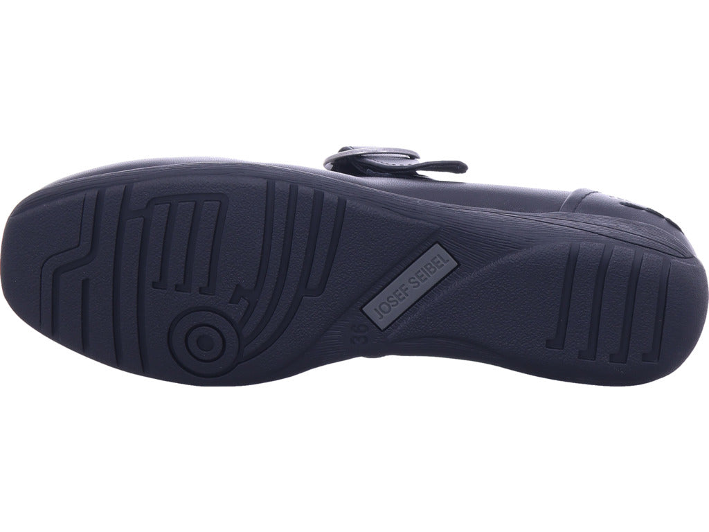 Seibel women's ballerina flats Fenja 18 in black