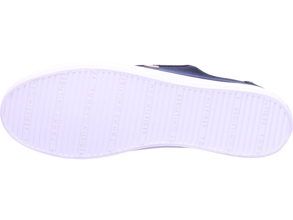 Tommy Hilfiger Damen Textilschuh Lace Up Sneaker in blau