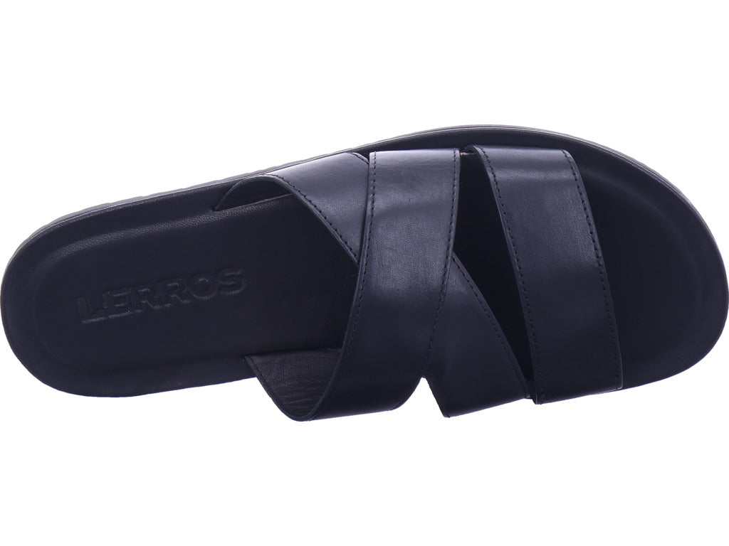 Lerros Herren Pantolette  in schwarz