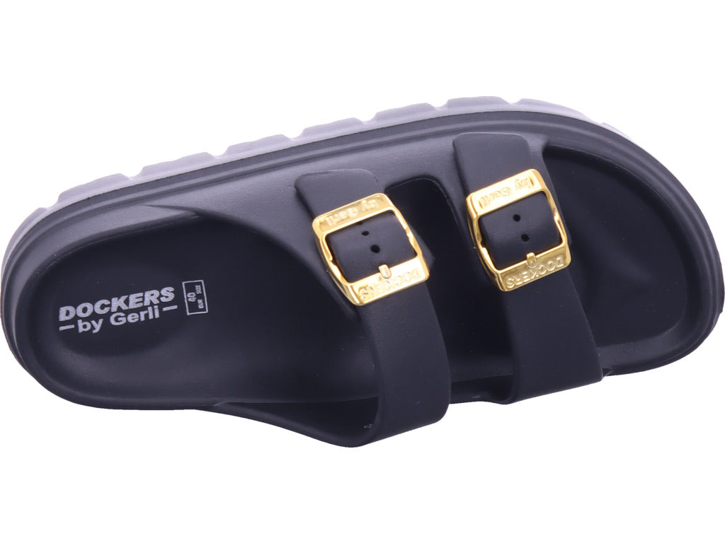 Dockers Damen Pantolette  in schwarz