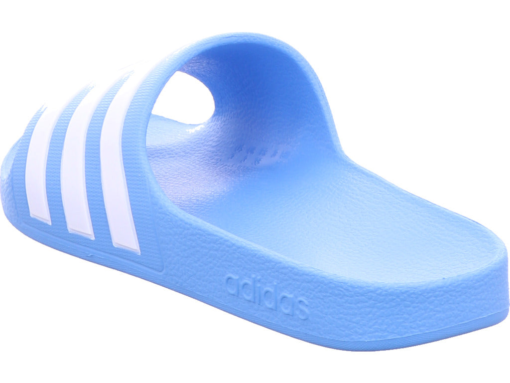 Adidas Damen Zehentreter Adidas Adilette Aqua K in blau