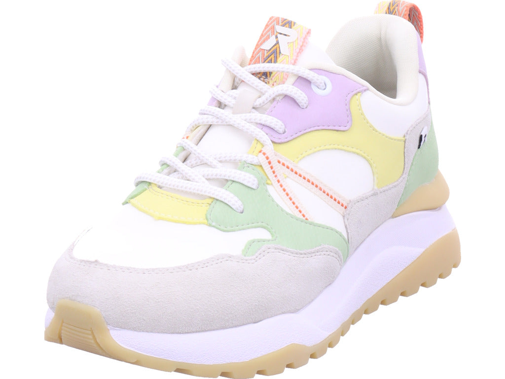 Rieker Damen Sneaker Fsk Damen Halbschuhe in weiß