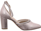 Marco Tozzi Damen Pump  in platin