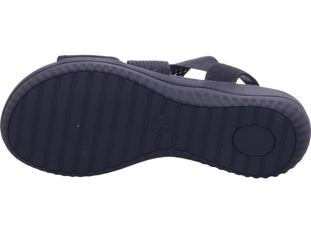 Jana Damen Sandalette M2876842 in schwarz