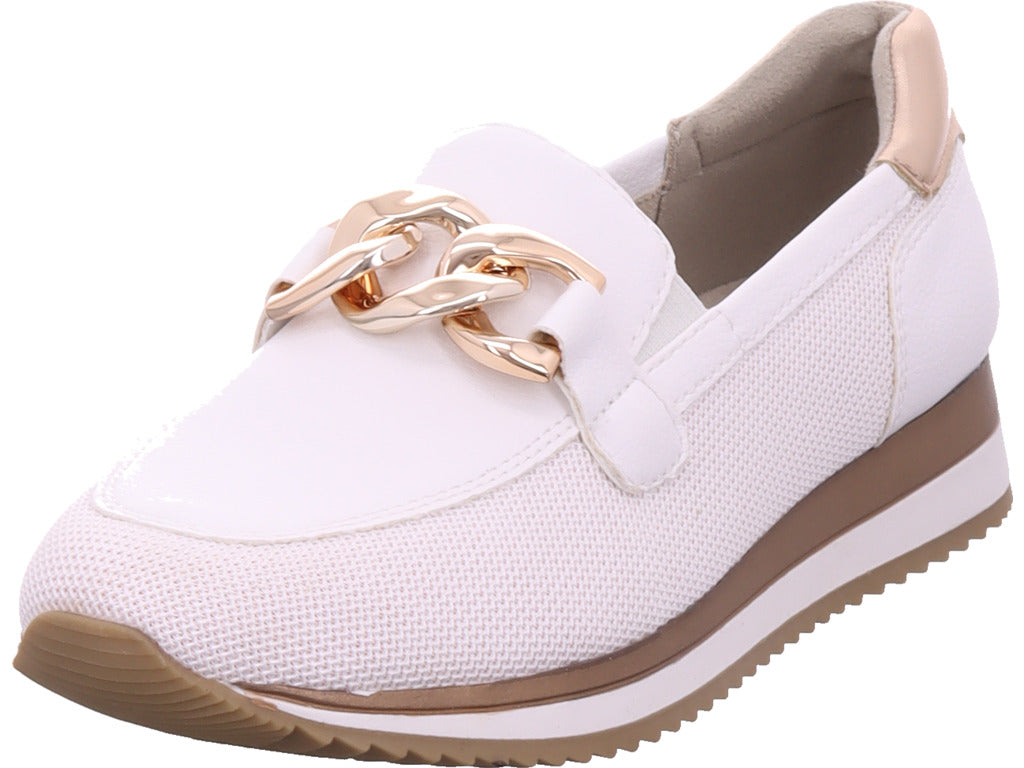 Jana Damen Slipper  in weiß