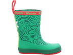 Affenzahn Jungen Gummistiefel Rainboot Vegan Plashy Frog in grün