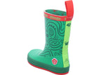 Affenzahn Jungen Gummistiefel Rainboot Vegan Plashy Frog in grün
