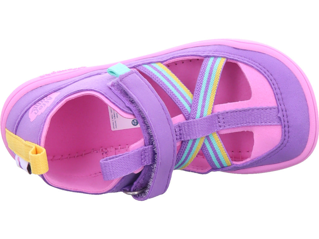 Affenzahn Mädchen  Vegan Breezy Kreativ Tukan in lila