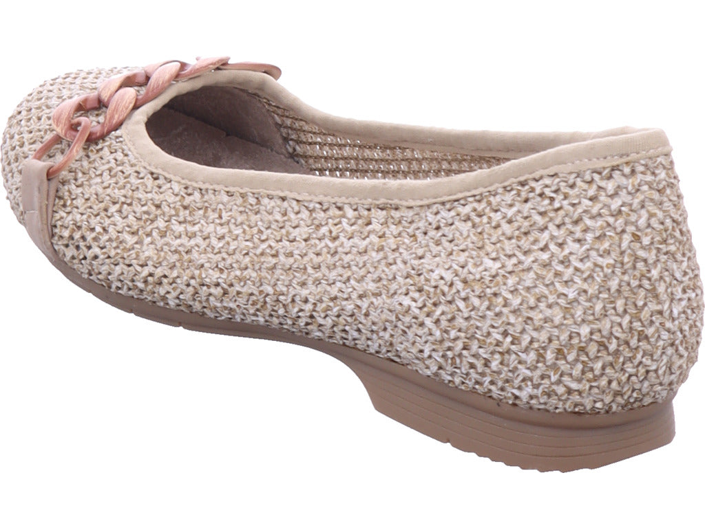 Jana Damen Ballerina M2217144 in braun